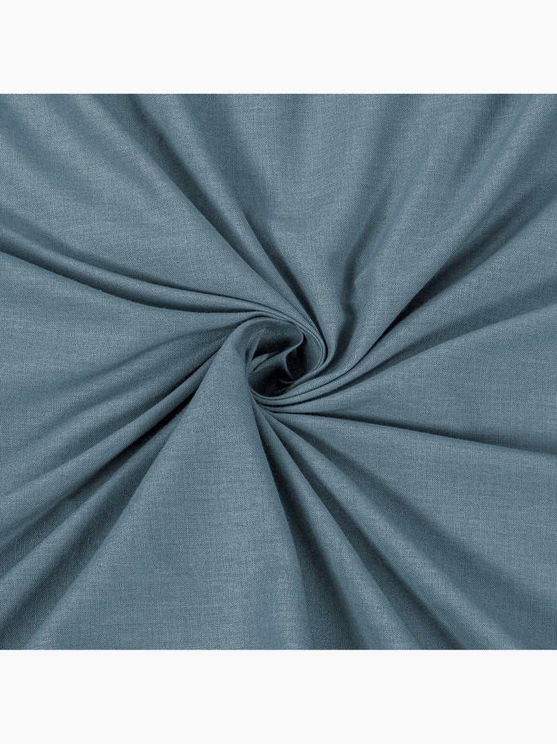 Future Home - Parure de lit simple bicolore Bleu - Kiabi