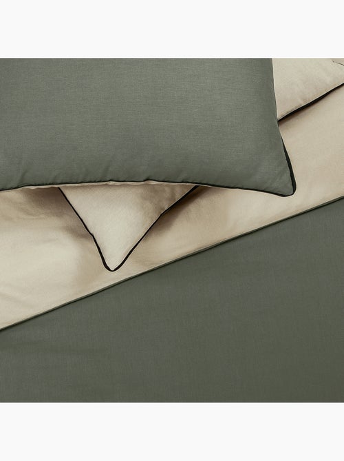 Future Home - Parure de lit simple bicolore - Kiabi