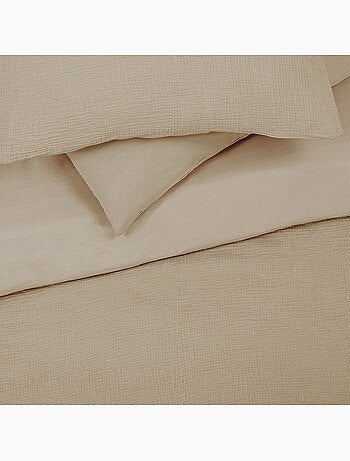 Future Home - Parure de lit simple en gaze de coton