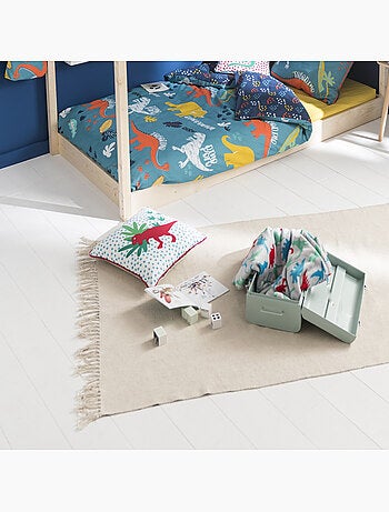 Future Home - Plaid enfant polyester gris 130x150cm