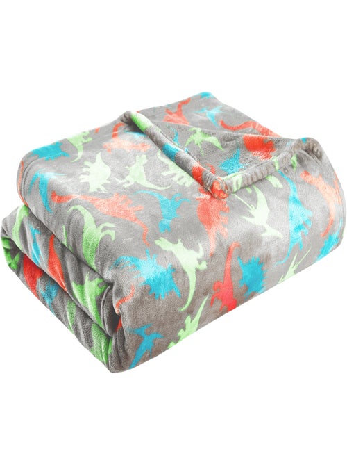 Future Home - Plaid enfant polyester gris 130x150cm - Kiabi Future Home - Plaid enfant polyester gris 130x150cm - Kiabi