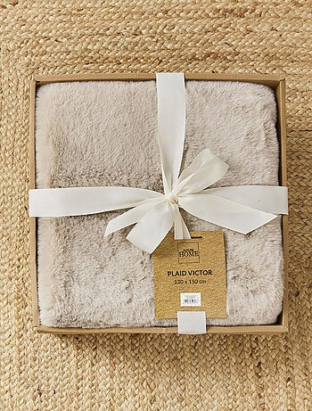 Future Home - Plaid fausse fourrure 130x180 cm