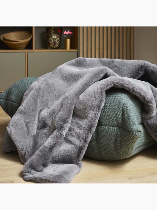 Future Home - Plaid fausse fourrure 150x200 cm - Kiabi Future Home - Plaid fausse fourrure 150x200 cm - Kiabi