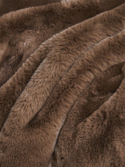 Future Home - Plaid fausse fourrure 150x200 cm - Kiabi