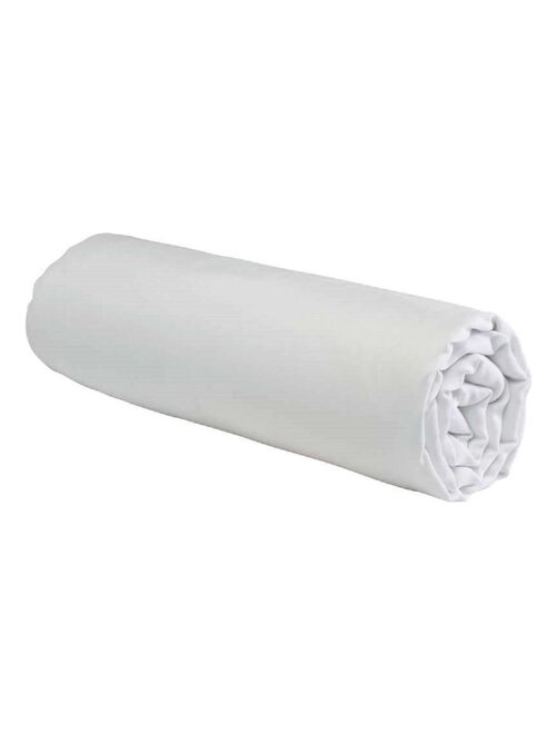 Future Home - Protège-matelas imperméable en coton et PVC bonnets 30 cm -  Blanc - Kiabi - 17.00€