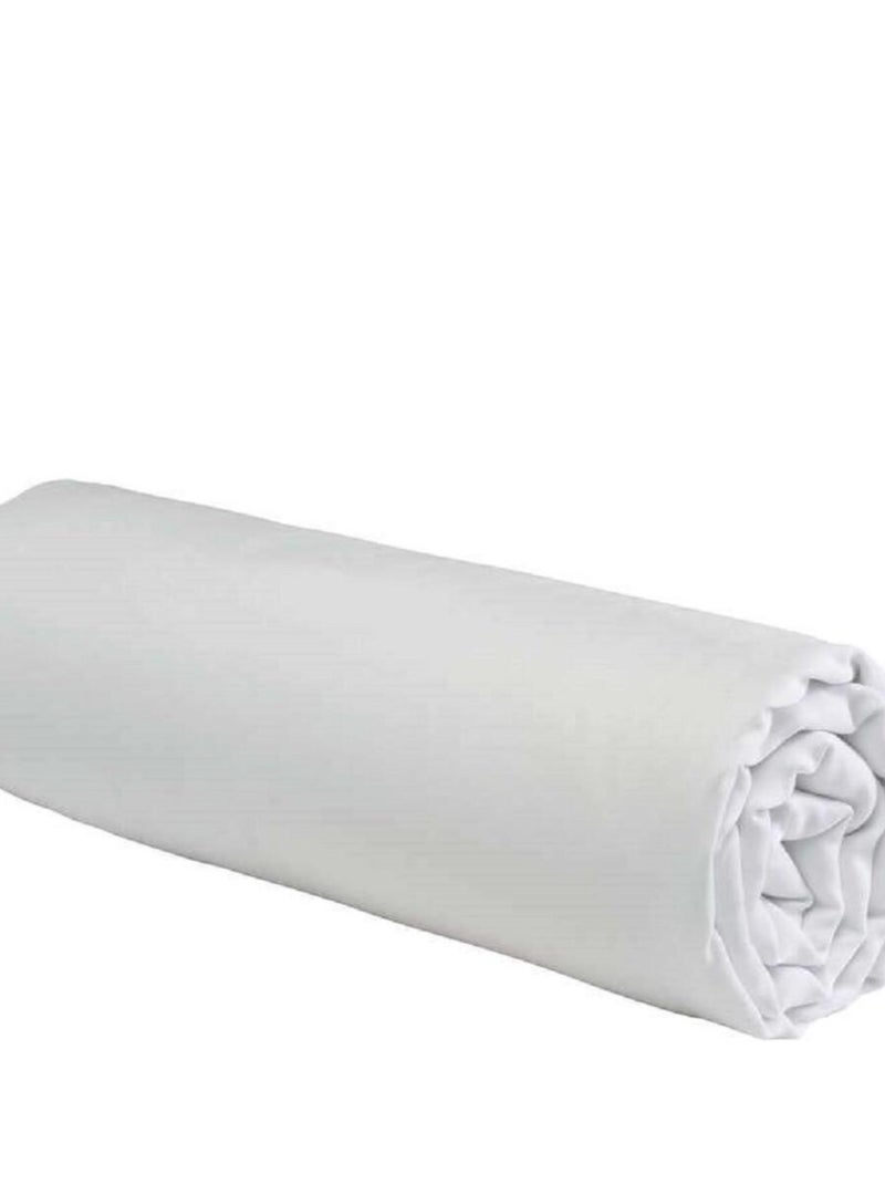 Future Home - Protège-matelas imperméable en coton et PVC bonnets 30 cm Blanc - Kiabi