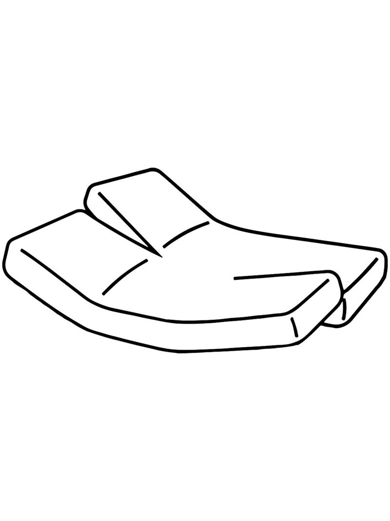 Future Home - Protège-matelas lit jumeaux imperméable bonnets 30 cm Blanc - Kiabi