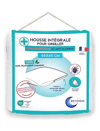 Future Home - Protège oreiller anti punaise de lit