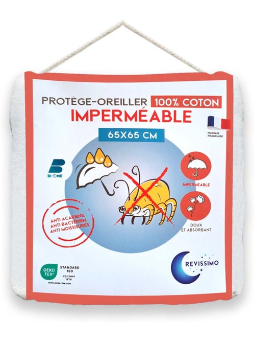 Future Home - Prot?ge oreiller molleton anti-acariens imp?rm?able - Kiabi Future Home - Prot?ge oreiller molleton anti-acariens imp?rm?able - Kiabi