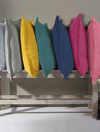 Future Home - Taie d'oreiller en coton 57 fils unie