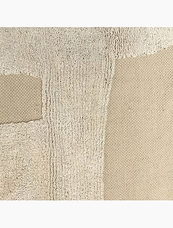 Future Home - Tapis déco à franges abstrait en coton