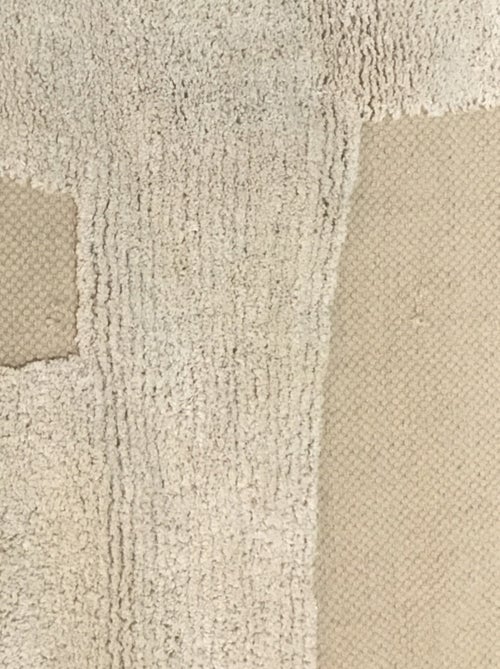 Future Home - Tapis déco à franges abstrait en coton - Kiabi