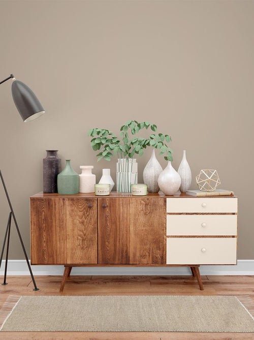 Future Home - Tapis déco à franges en jute et coton - Kiabi