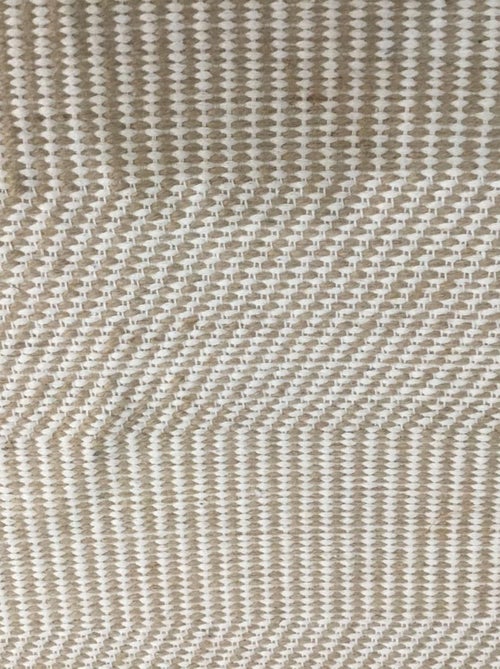 Future Home - Tapis déco à franges en jute et coton - Kiabi