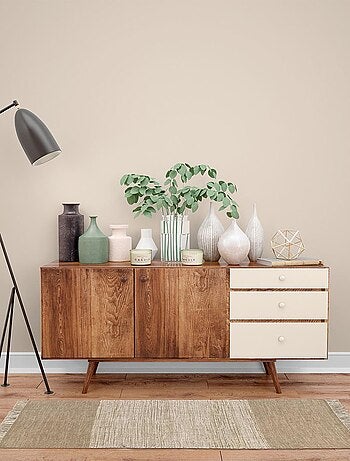 Future Home - Tapis déco à franges en jute et coton