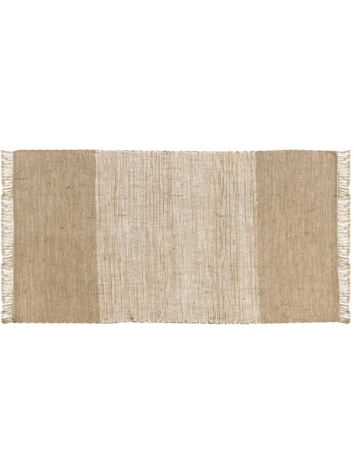 Future Home - Tapis déco à franges en jute et coton - Kiabi Future Home - Tapis déco à franges en jute et coton - Kiabi