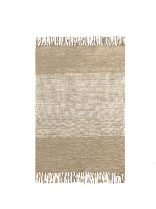 Future Home - Tapis déco à franges en jute et coton - Kiabi Future Home - Tapis déco à franges en jute et coton - Kiabi