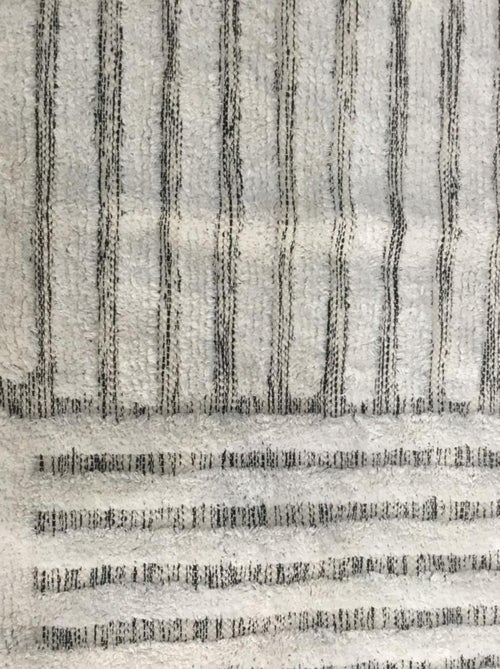 Future Home - Tapis déco géométrique en coton - Kiabi