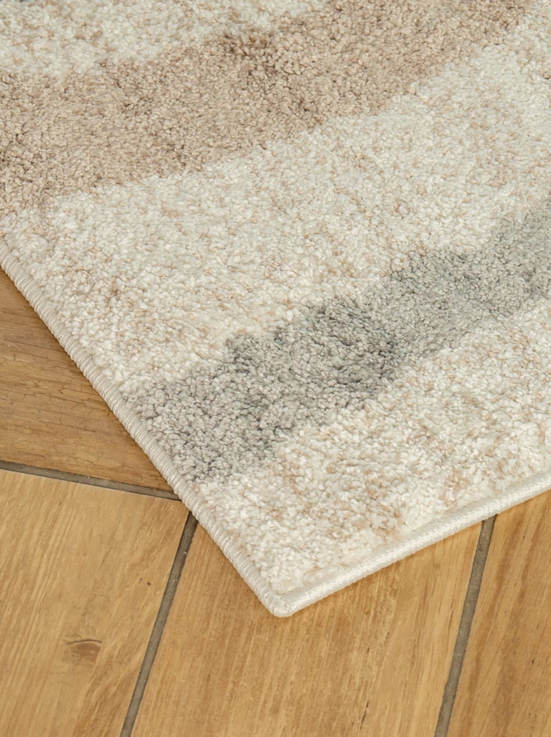 Future Home - Tapis déco intérieur design abstrait Beige - Kiabi