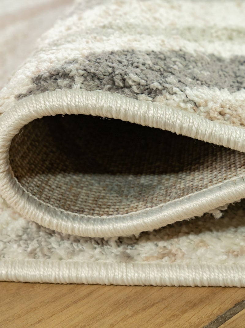 Future Home - Tapis déco intérieur design abstrait Beige - Kiabi