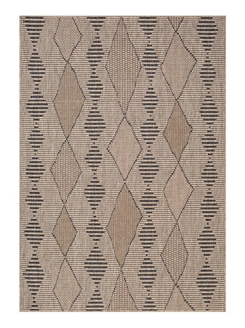 Future Home - Tapis déco intérieur et extérieur ethnique Beige - Kiabi