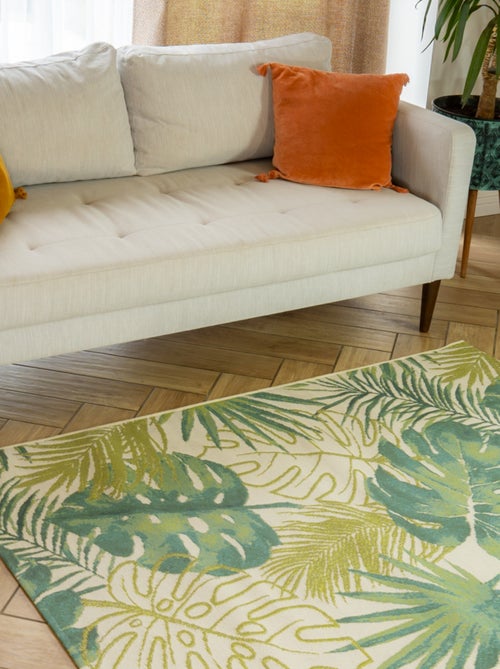 Future Home - Tapis déco intérieur et extérieur tropical - Kiabi