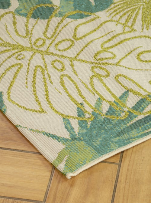 Future Home - Tapis déco intérieur et extérieur tropical - Kiabi