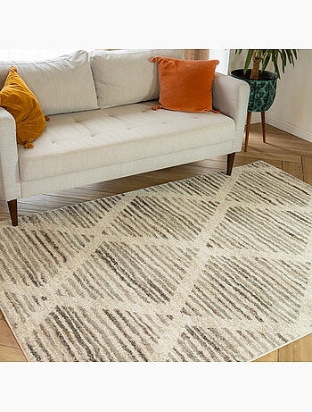 Future Home - Tapis déco intérieur style berbère losanges