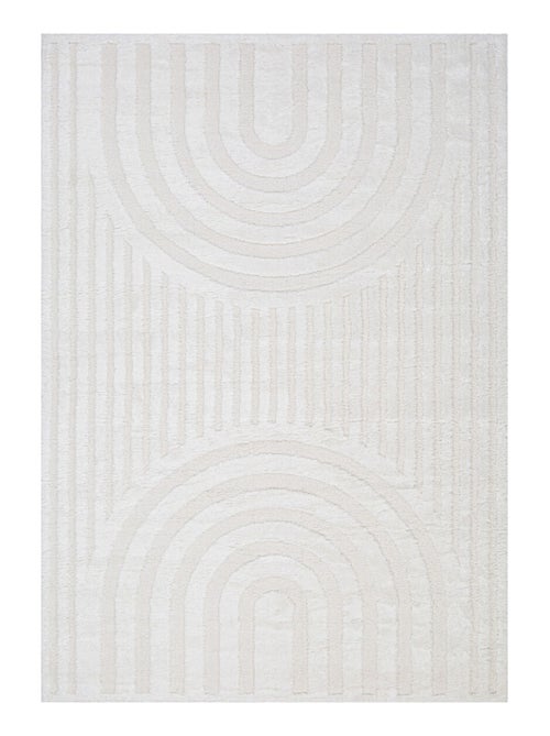 Future Home - Tapis déco motif circulaire arche - Kiabi