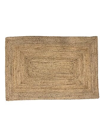 Future Home - Tapis déco rectangle en jute