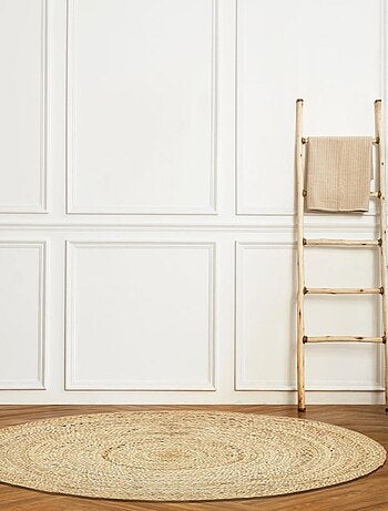 Future Home - Tapis déco rond en jute