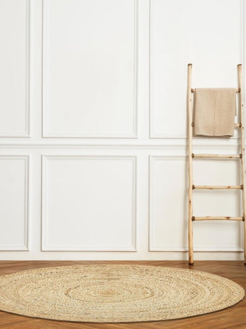 Future Home - Tapis déco rond en jute - Kiabi