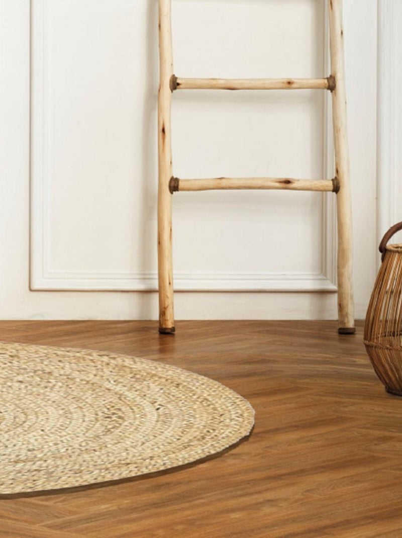 Future Home - Tapis déco rond en jute Beige - Kiabi