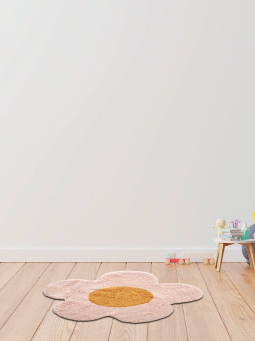 Future Home - Tapis marguerite enfant en coton tufté - Kiabi