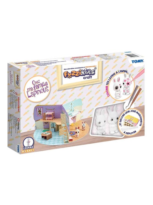 Fuzzikins Chez Ma Famille Lapinous - Tomy - Kiabi