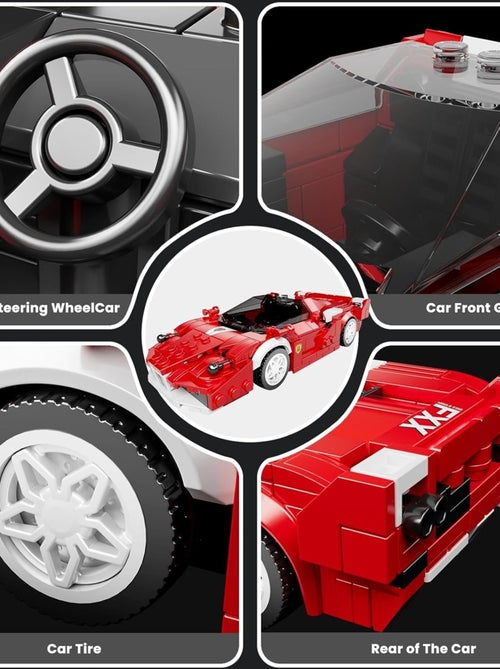 FXX Supercar avec vitrine de présentation - Kiabi