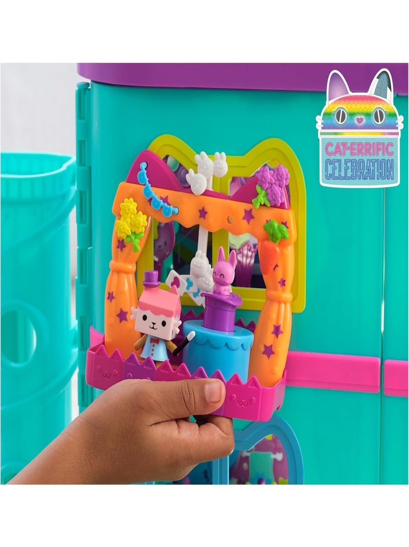 Gabby et la Maison Magique Coffret Balcon concours de talents de Baby Box cat Multicolore - Kiabi