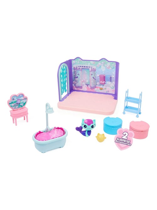 GABBY'S Dollhouse - PLAYSET Deluxe La salle de bain de MerCat - Kiabi