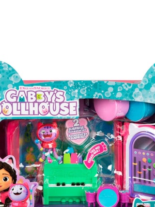 Gabby's Dollhouse - Salle de musique Groovy avec la figurine de Daniel James Catnip