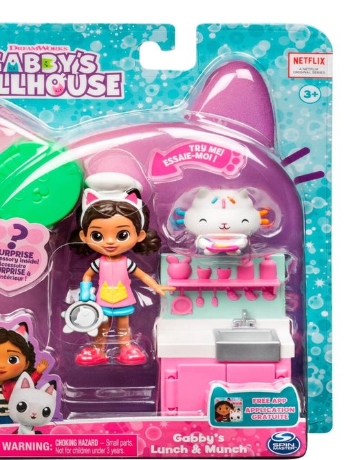 Gabby's Dollhouse - Set de cuisine "Lunch and Munch" - Kiabi