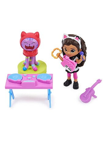 Gabby's Dollhouse Gabby's Kitty Karaoke Figurine et chat