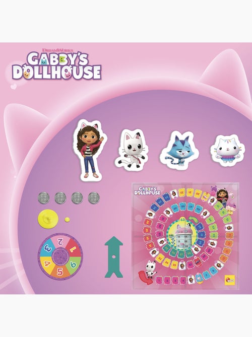 Gabby’s Dollhouse – Jeu de l’Oie Coloré pour les Tout-Petits – Lisciani - Kiabi