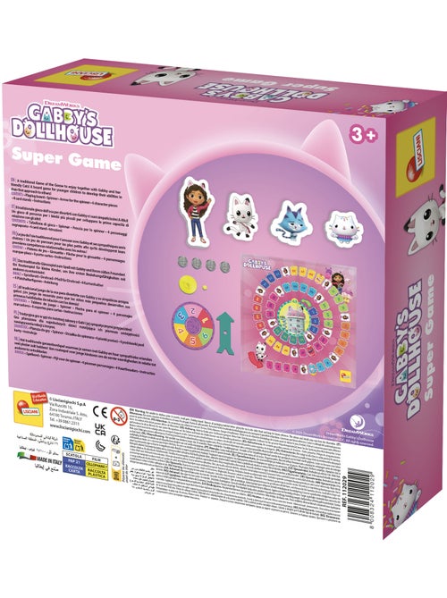 Gabby’s Dollhouse – Jeu de l’Oie Coloré pour les Tout-Petits – Lisciani - Kiabi
