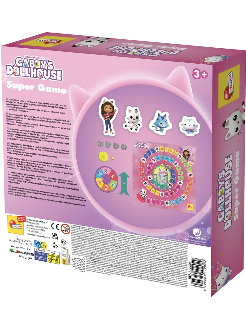 Gabby’s Dollhouse – Jeu de l’Oie Coloré pour les Tout-Petits – Lisciani N/A - Kiabi