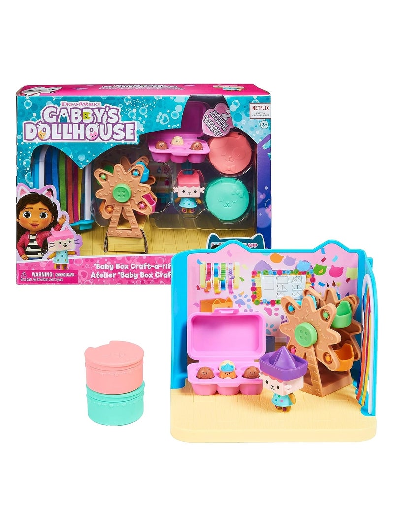 Gabby's Dollhouse Playset Deluxe Atelier Bébé Boîte Multicolore - Kiabi