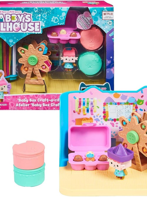Gabby's Dollhouse Playset Deluxe Atelier Bébé Boîte - Kiabi