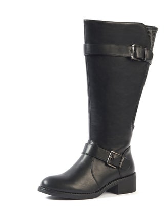 Gabylou - Bottes 2XL pour mollets larges - Modele Litchi