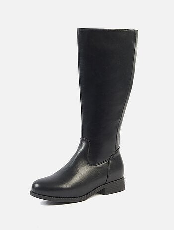 Gabylou - Bottes 2XL pour mollets larges - Modele Orange