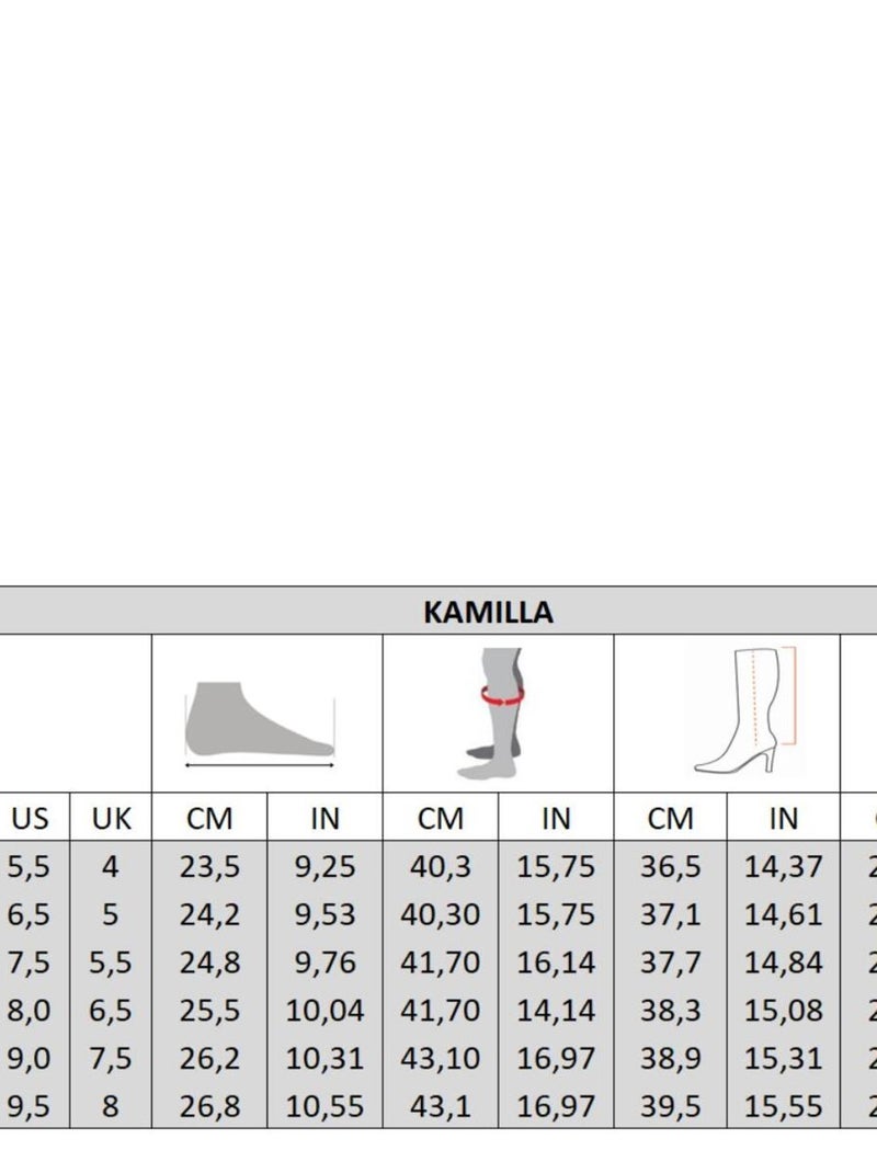 Gabylou - Bottes XL pour mollets larges - Modele Kamilla Camel - Kiabi