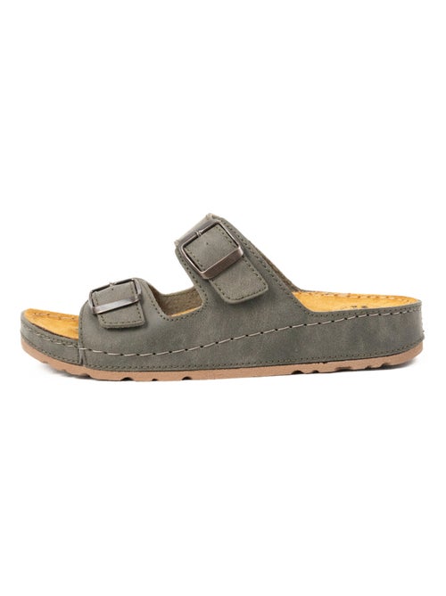 Gabylou - Sandales largeur H pour pieds larges - Modele Hibiscus - Kiabi